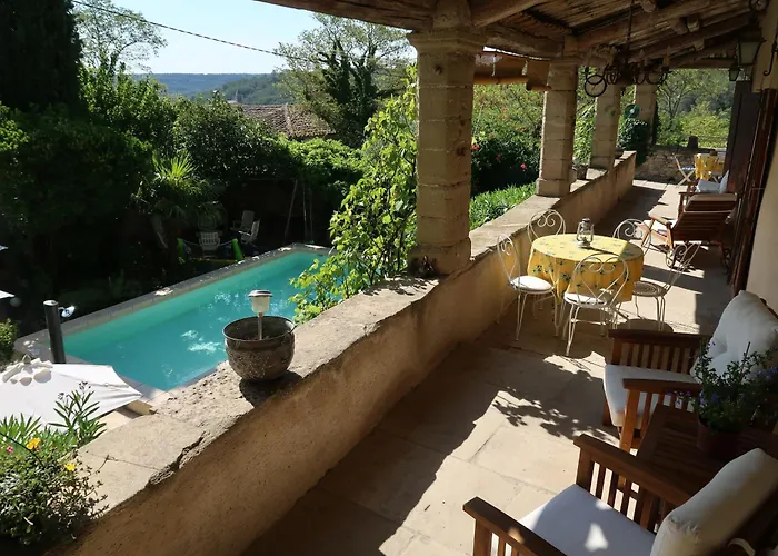 Semesterbostad Mas Provencal Du 18eme Proche Uzes