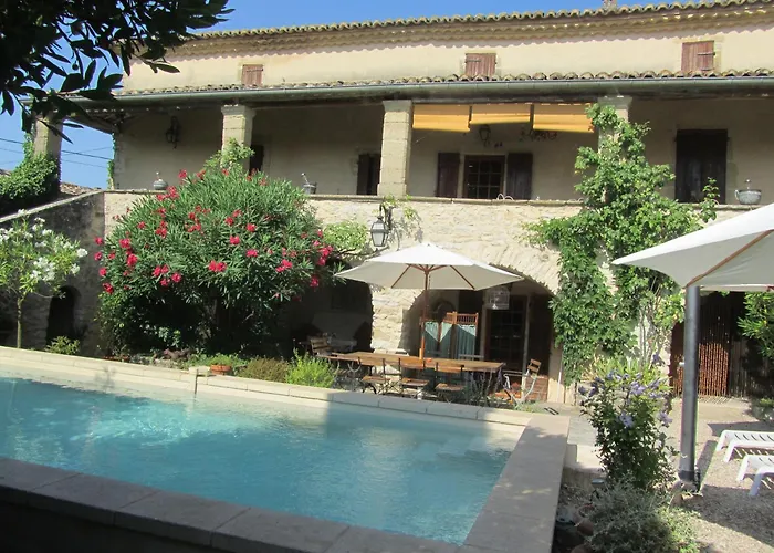 Mas Provencal Du 18eme Proche Uzes Semesterbostad Belvézet